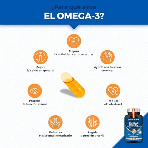 Laboratoires Nutrimea ▫️ Ómega 3 e krill antártico | Patente Omegavie® | 60 cápsulas 2