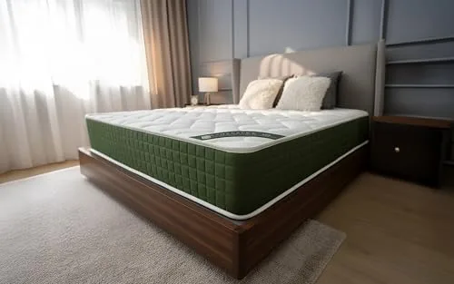 Dormio ▫️ Colchão viscoelástico Esmeralda, Fresh 3D, tamanho 150x200, altura 21 cm, reversível com sistema Duo Frio/Quente. Máximo conforto e firmeza adaptável. 6
