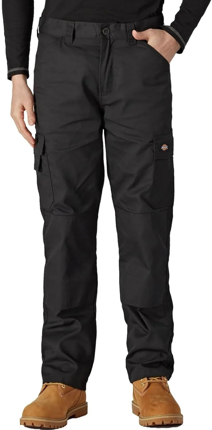Dickies ▫️ Calças de uso diário para homem, preto, 38W/32L