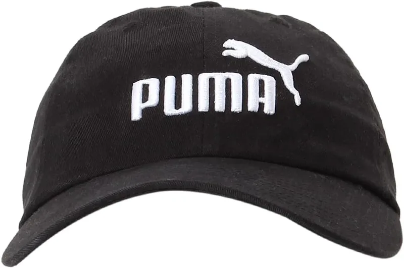 PUMA ▫️ Boné de basebol com logótipo Unisex Essentials No.1