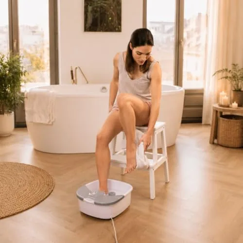 Medisana ▫️ FS 881 spa para pés, banho de pés elétrico, banheira para pés 5