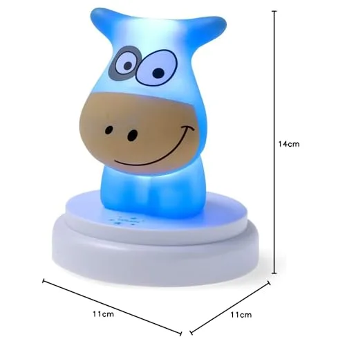 Alecto ▫️ Luz noturna LED automática em forma de vaca 2