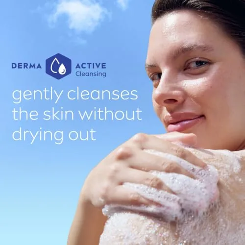 NIVEA ▫️ Gel de banho com óleo de caxemira e algodão (250 ml), gel de banho com vitamina C, E e óleos preciosos, protege a pele contra o ressecamento e deixa-a suave 3