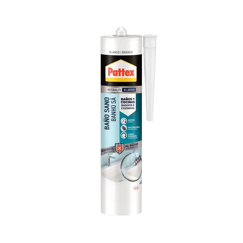 Pattex ▫️ Casas de Banho e Cozinhas Branco 280ml