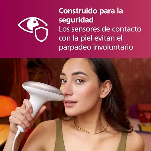 PHILIPS ▫️ Lumea série 7000, aparelho de depilação IPL, alternativa à depilação a laser, 3 acessórios para o corpo, o rosto e a zona do biquíni, modelo SC1999/00 5