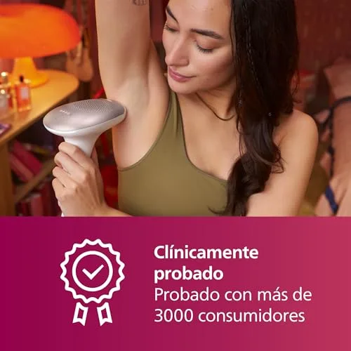 PHILIPS ▫️ Lumea série 7000, aparelho de depilação IPL, alternativa à depilação a laser, 3 acessórios para o corpo, o rosto e a zona do biquíni, modelo SC1999/00 6