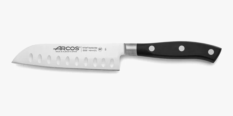 Arcos ▫️ Faca de cozinha em aço inoxidável preto, 140 mm