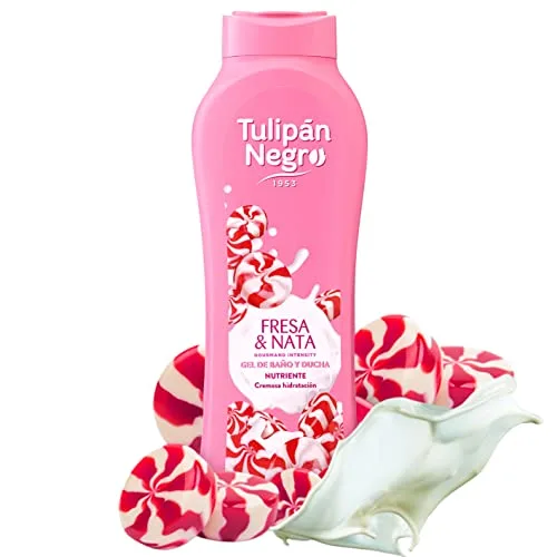 TULIPAN NEGRO ▫️ Tulipán Negro Gel de Banho de Morango e Natas, 650 ml 2