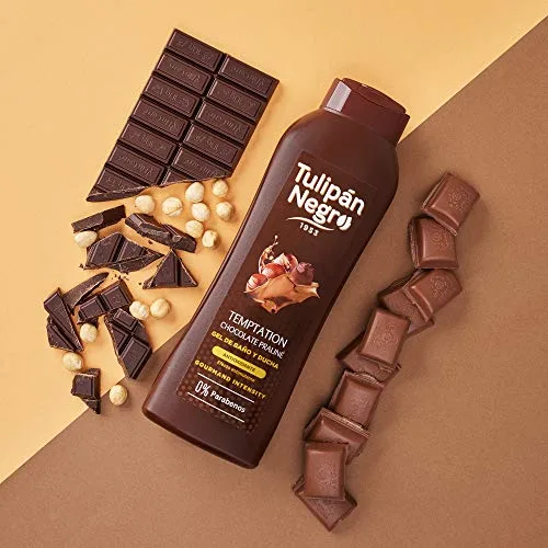 TULIPAN NEGRO ▫️ Tulipán Negro Gel de Banho de Chocolate Praliné, 650 ml 2