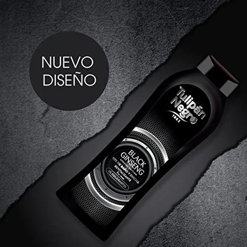 TULIPAN NEGRO ▫️ Tulipán Negro - Gel de Banho Revitalizante com Ginseng Preto 650 ml, 0% de corantes, Edição Especial 3