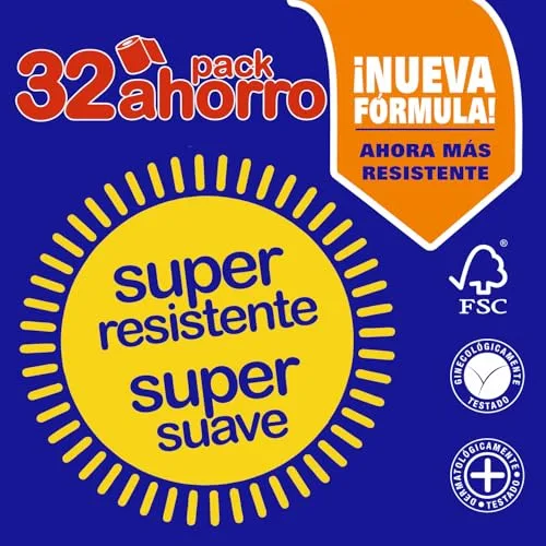 RENOVA ▫️ Papel Higiénico Super Branco, Dupla Camada, Suave - 32 rolos 2