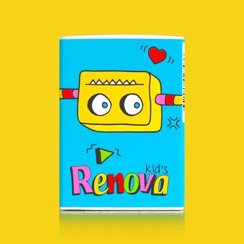 RENOVA ▫️ Lenços de Bolso Kids, 6 pacotes, 4 camadas, extra-suaves 5