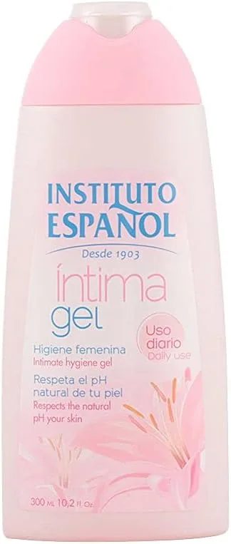 Instituto Español ▫️ Gel de Higiene Feminina Zona Íntima Uso Diário - 300 ML