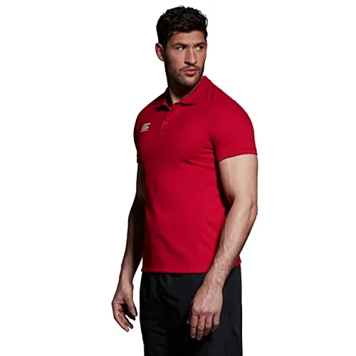 Canterbury ▫️ Camisa Polo de Algodão Waimak para Homem | Camisa de Rugby | Camisa Casual para um Conforto Duradouro 2