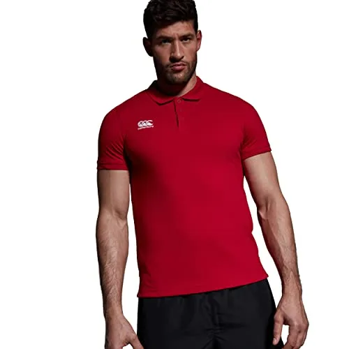 Canterbury ▫️ Camisa Polo de Algodão Waimak para Homem | Camisa de Rugby | Camisa Casual para um Conforto Duradouro 3