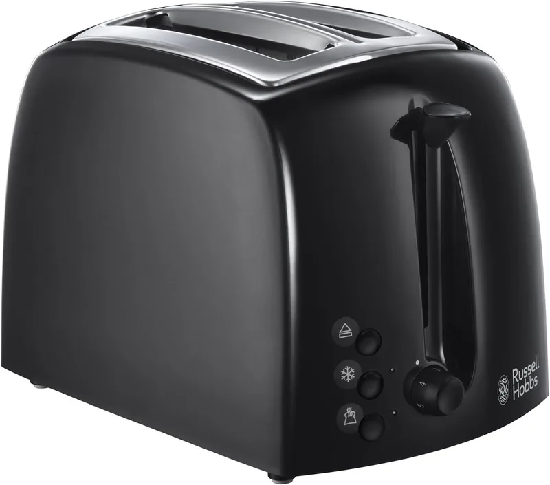 Russell Hobbs ▫️ 21641 Textures Torradeira para 2 fatias, 700 - 850 W, preta