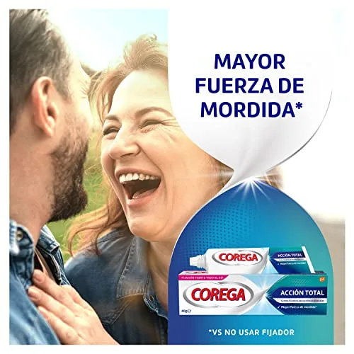 Corega ▫️ Acción Total, Creme Fixador para Próteses Dentárias, 70 g 4