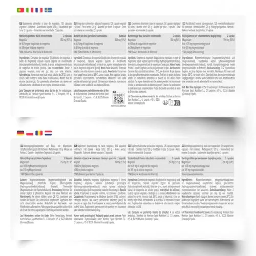 HSN ▫️ Bisglicinato de Magnésio 175 mg - 120 Cápsulas Vegetais 3