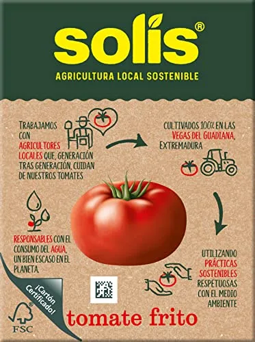 Solís ▫️ Molho de Tomate ao Estilo Caseiro em Embalagem Brick - Sem Glúten - 350 g 4