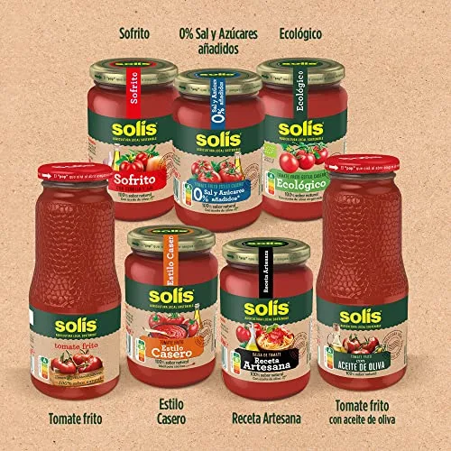 Solís ▫️ Molho de Tomate ao Estilo Caseiro em Embalagem Brick - Sem Glúten - 350 g 6