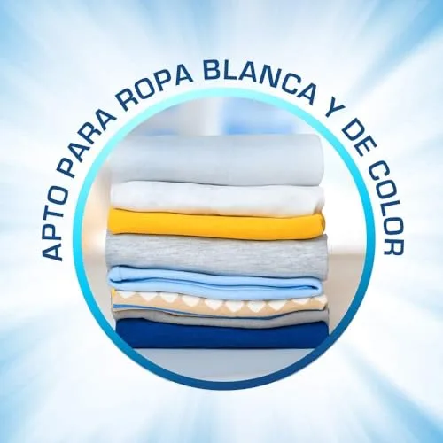 Colon ▫️ Detergente para máquina de lavar roupa profissional, adequado para roupa branca e de cor, em formato de gel - 9 kg, 134 doses 4