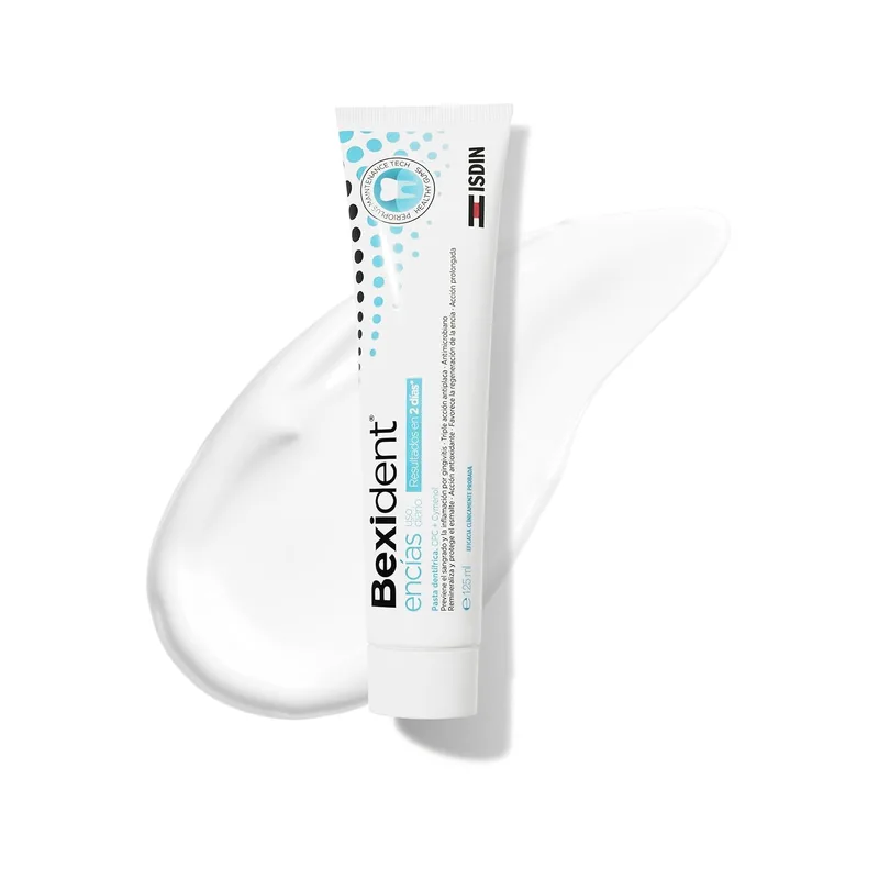 ISDIN ▫️ Bexident Gengivas - Pasta de dentes para uso diário, preta, 125 ml