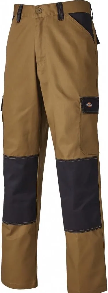 Dickies ▫️ Calças de uso diário para homem, CAQUI/PRETO, 30W / 30L
