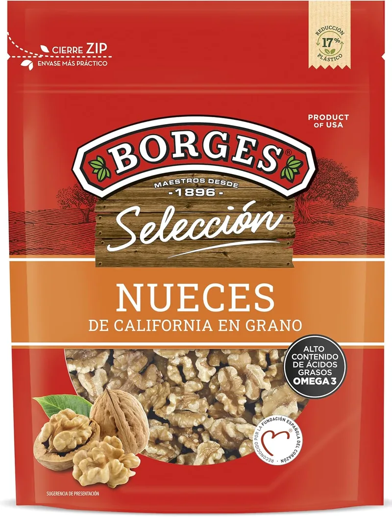 Borges ▫️ California Walnut Kernel, 130 Grams