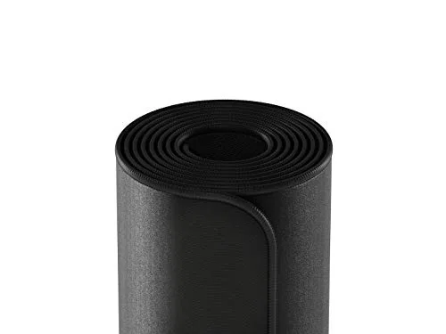 GLORIOUS ▫️ Tapete de tecido para jogos com bordas cosidas e formato alargado (preto) 5