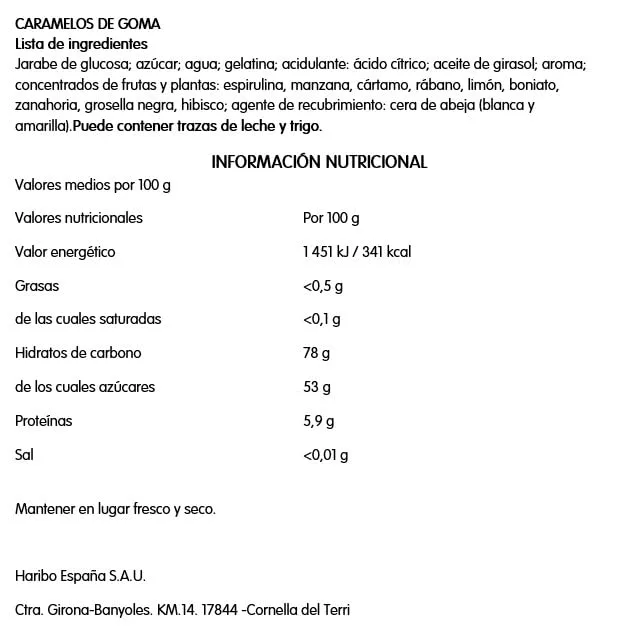 HARIBO ▫️ Caracóis, 1 x 1 kg 2