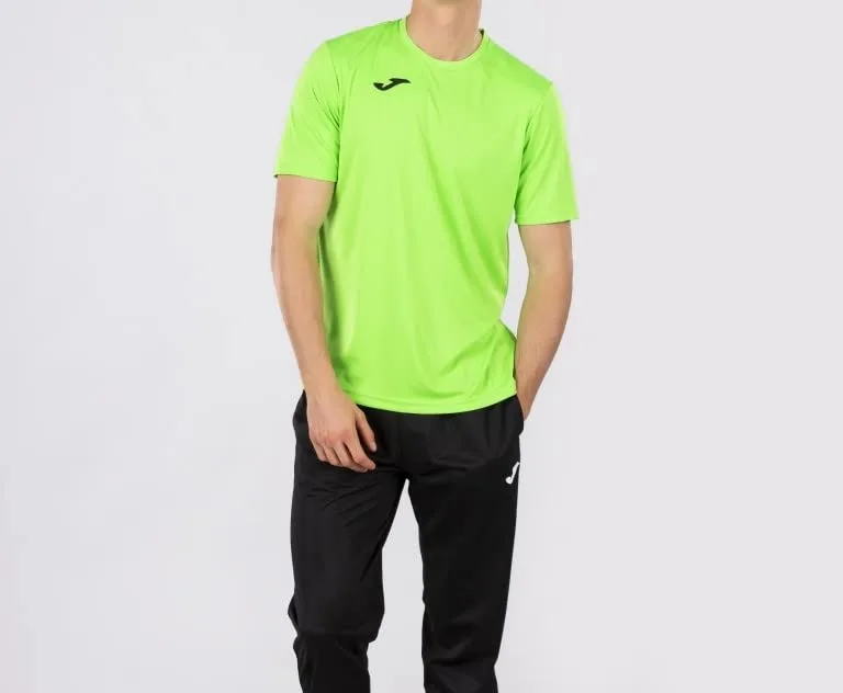 Joma ▫️ Camisola desportiva de manga curta para homem, 6XS - 3XL - Leve e respirável, ideal para corrida e ginásio - Combi 5