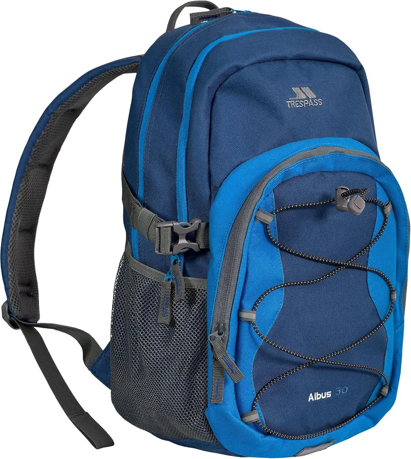 Trespass ▫️ Mochila Albus, Unissexo para Adultos, Azul (elb), 30 l