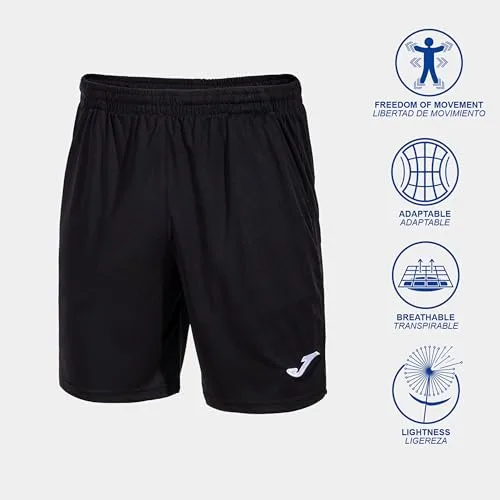 Joma ▫️ Calções unissexo 100053.150 100053.150, cor cinzenta e antracite, tamanho S 2