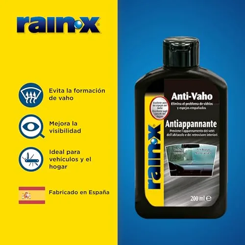 Rain-X ▫️ Líquido Antibaciano para Vidros do Automóvel, Espelhos e Vidros da Casa de Banho - 200 ml 3