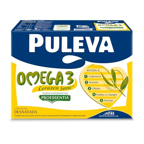 Puleva ▫️ Omega 3 Original com Proessentia® em embalagem de 1 L - Caixa de 6 litros 6