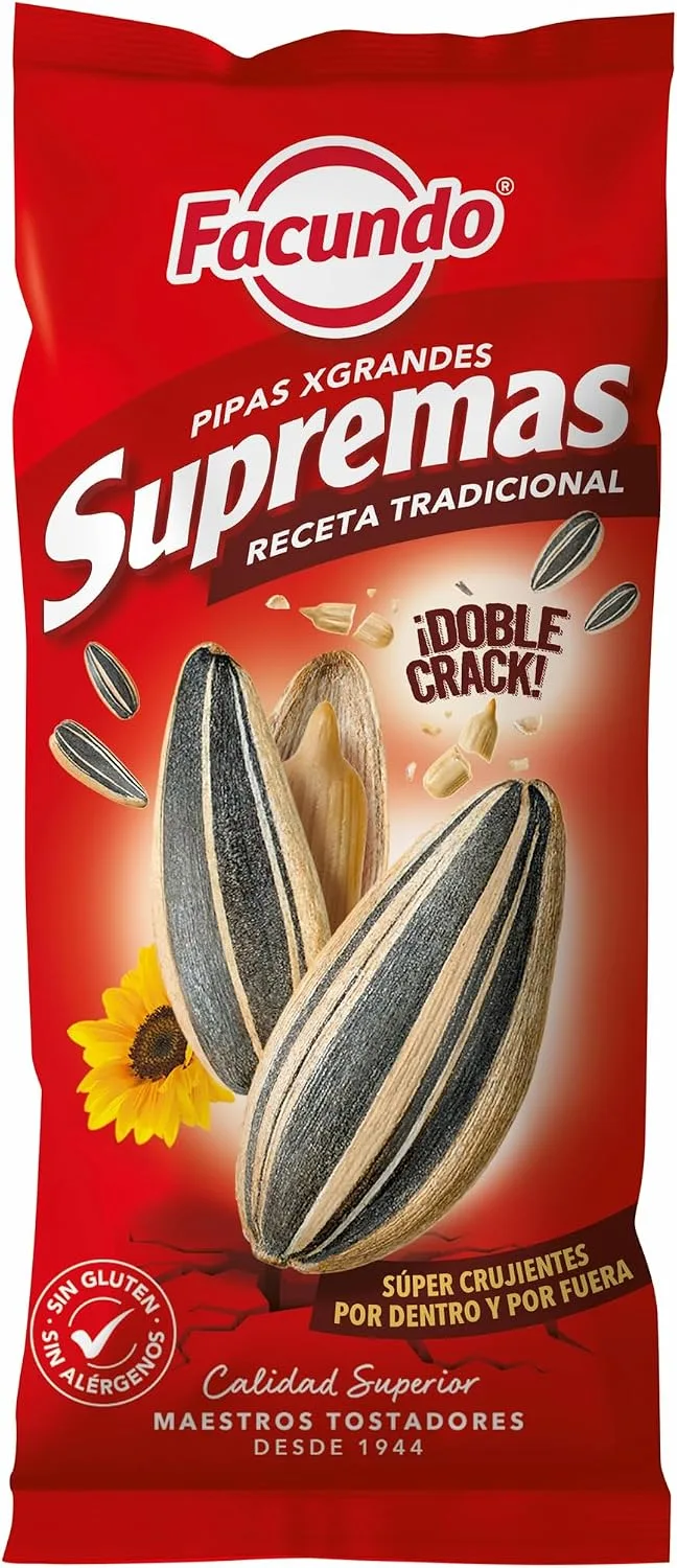 Facundo ▫️ Pipas de Girassol Suprema, 120 g