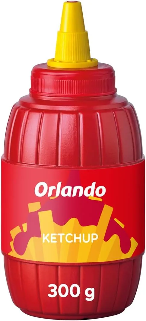 ORLANDO ▫️ Molho de Ketchup Barrilito 300 g sem glúten