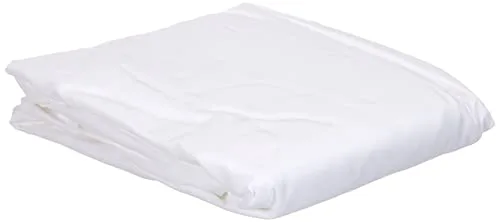 Amazon Basics ▫️ Lençol de baixo ajustável 150 x 200 x 30 cm, em microfibra de poliéster, branco 4