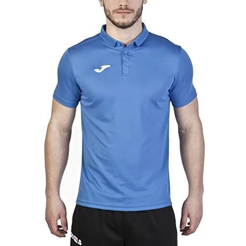 Joma ▫️ Polo de manga curta para homem, 6XS - 3XL - Leve e respirável - Hobby 2