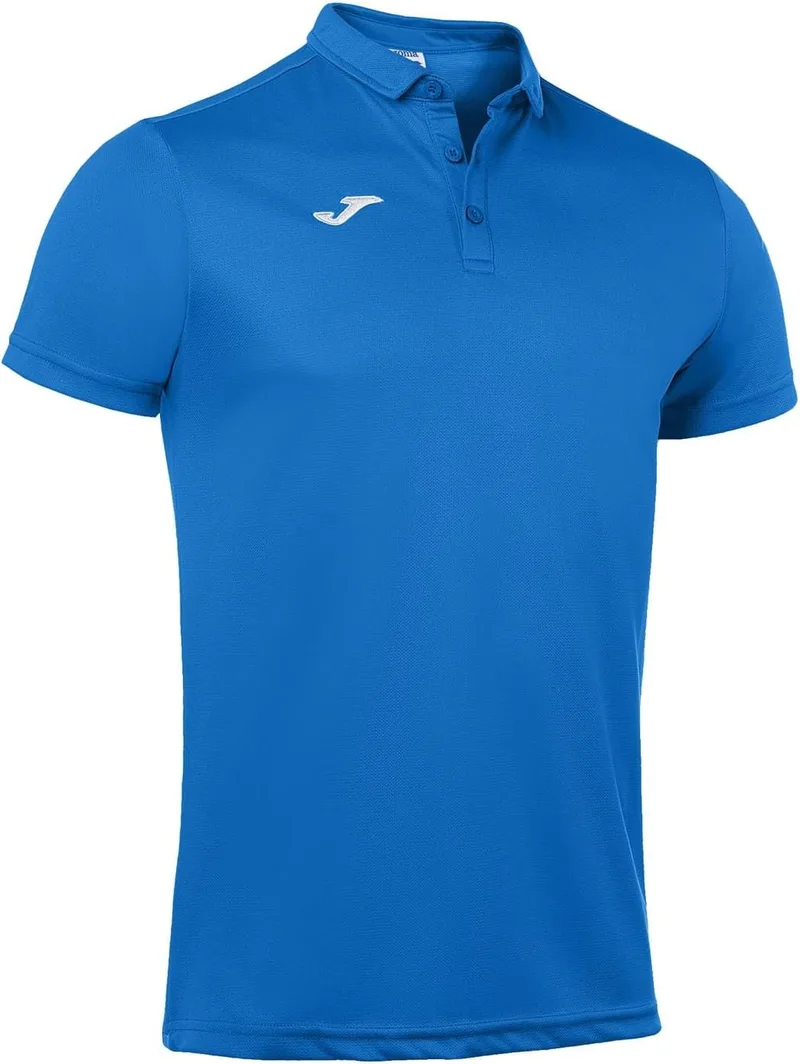 Joma ▫️ Polo de manga curta para homem, 6XS - 3XL - Leve e respirável - Hobby