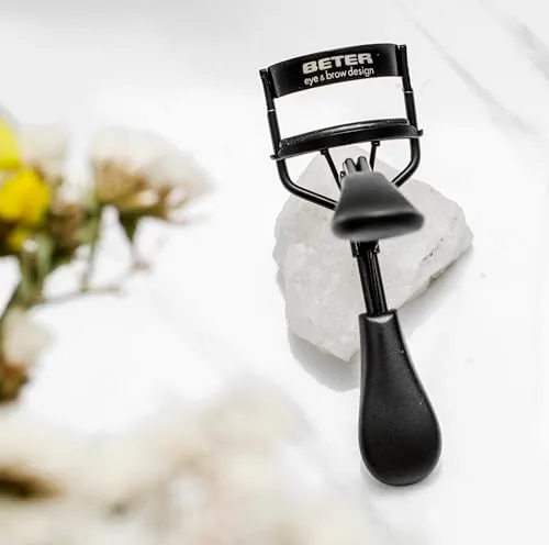 Beter ▫️ Curvador de pestanas com retorno automático, com almofadas de silicone, curvador de pestanas profissional, aço de alta durabilidade, maquilhagem para os olhos 2
