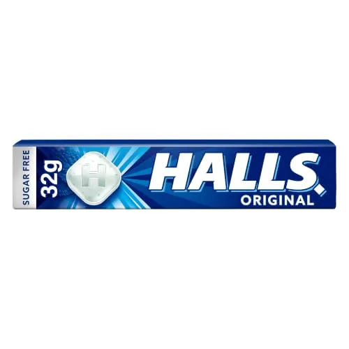 HALLS ▫️ Eucalipto, Caramelo Sem Açúcar, Caixa de 20 pastilhas de 32 g 3