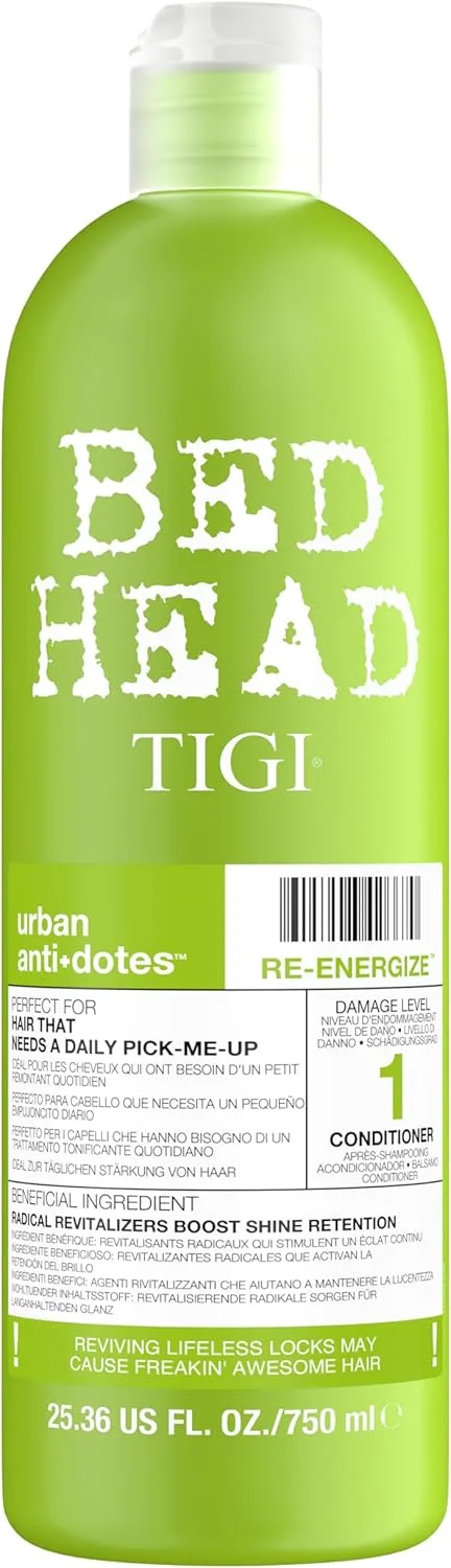 TIGI ▫️ Bed Head by - Urban Antidotes Re-Energize, amaciador para cabelo normal, 750 ml