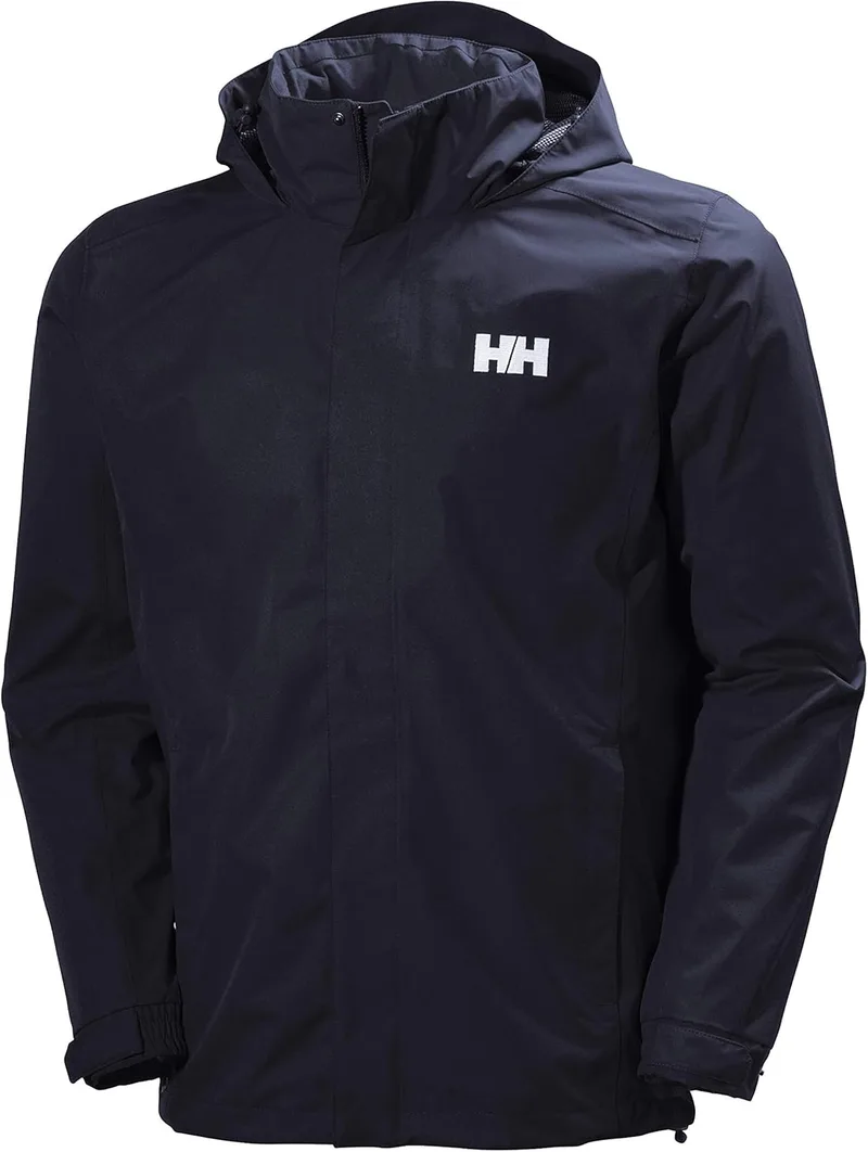 Helly Hansen ▫️ Casaco Dubliner Casaco de chuva para uso diário e marítimo para homem com tecnologia Helly Tech Men's