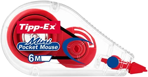 Tipp-Ex ▫️ BIC Mini Pocket Mouse - Embalagem de 3 unidades, cores sortidas 3