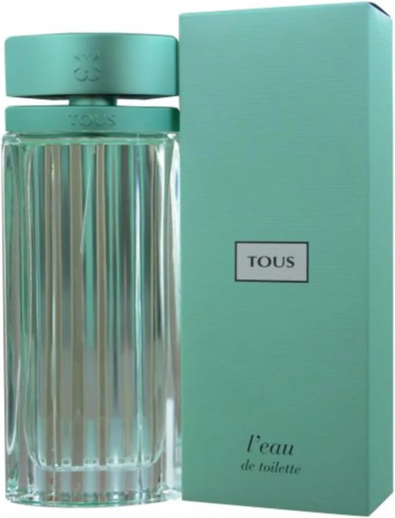 TOUS ▫️ L'Eau 90 ml, Água de Toilette para Mulher, Aroma Floral Amadeirado com Almíscar, com Pulverizador
