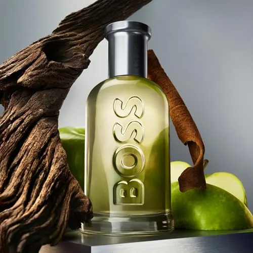 HUGO BOSS ▫️ BOSS Bottled Eau de Toilette para homem | Fragrância masculina com notas amadeiradas e canela | longa duração 4