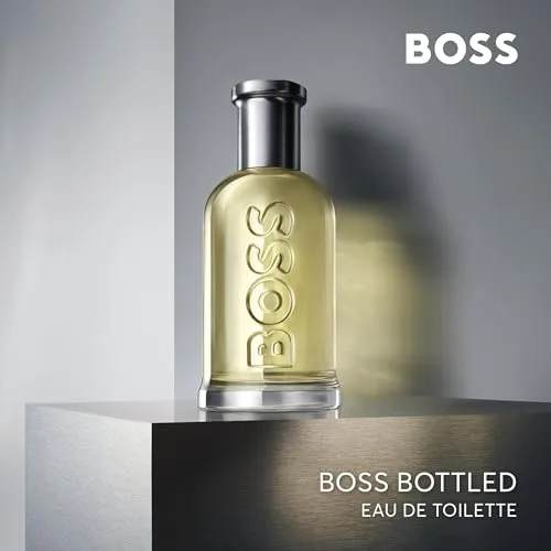 HUGO BOSS ▫️ BOSS Bottled Eau de Toilette para homem | Fragrância masculina com notas amadeiradas e canela | longa duração 5
