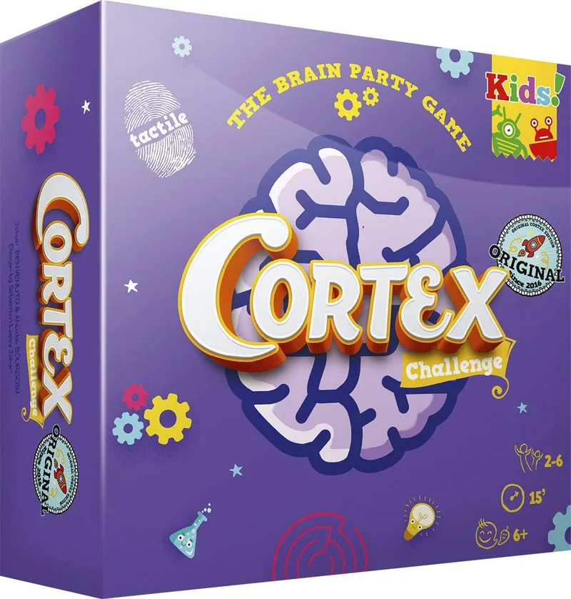 Captain Macaque ▫️ Asmodee Cortex Challenge Kids, desafie o seu cérebro com este divertido jogo de cartas, idade 8+, 2 a 6 jogadores, 15 minutos por jogo, multilingue (incluindo espanhol)