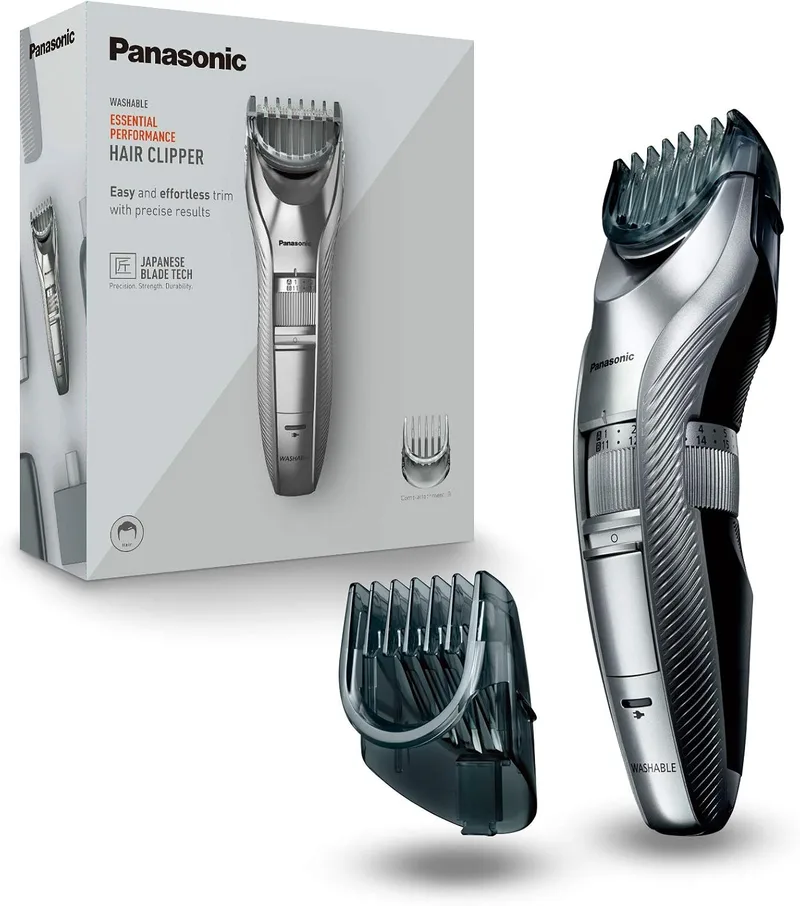 Panasonic ▫️ ER-GC71 - Máquina de cortar barba/cabelo com 39 configurações de comprimento, para homens, penteado e cuidados com o cabelo e a barba